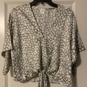 Vici leopard print top